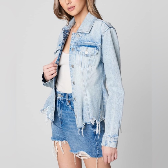 [BLANKNYC] Distressed Denim Jacket - NWT (XS) - Picture 5 of 6